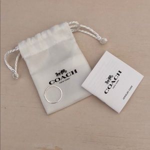 🎉SOLD🎉 Sterling Silver Coach Ring